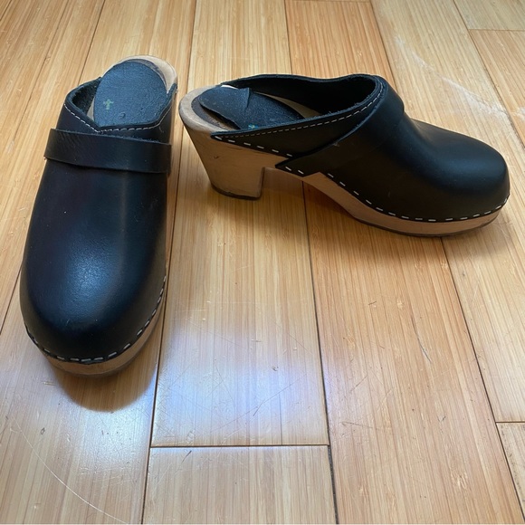 Lotta from Stockholm Black Clogs, size 36 - Picture 9 of 10